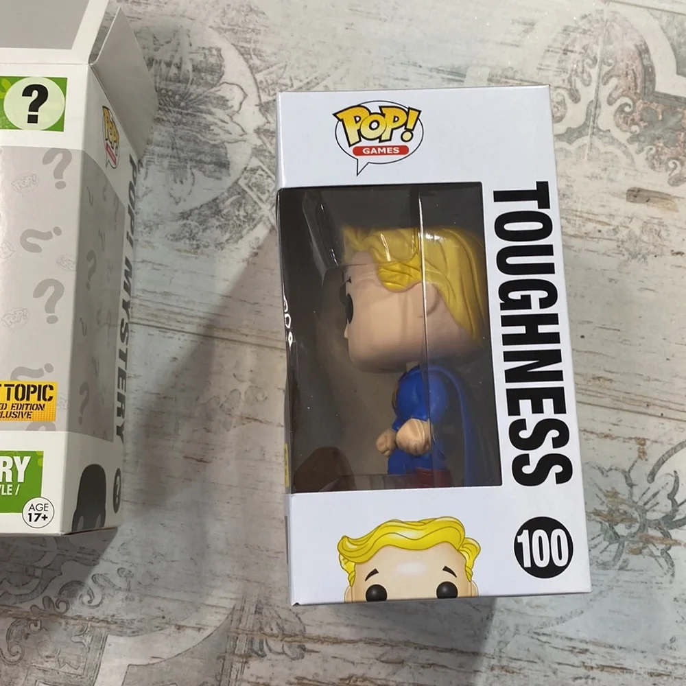 Funko Pop Mystery Vault Boy Toughness #100 Figure - Picture 11 of 16